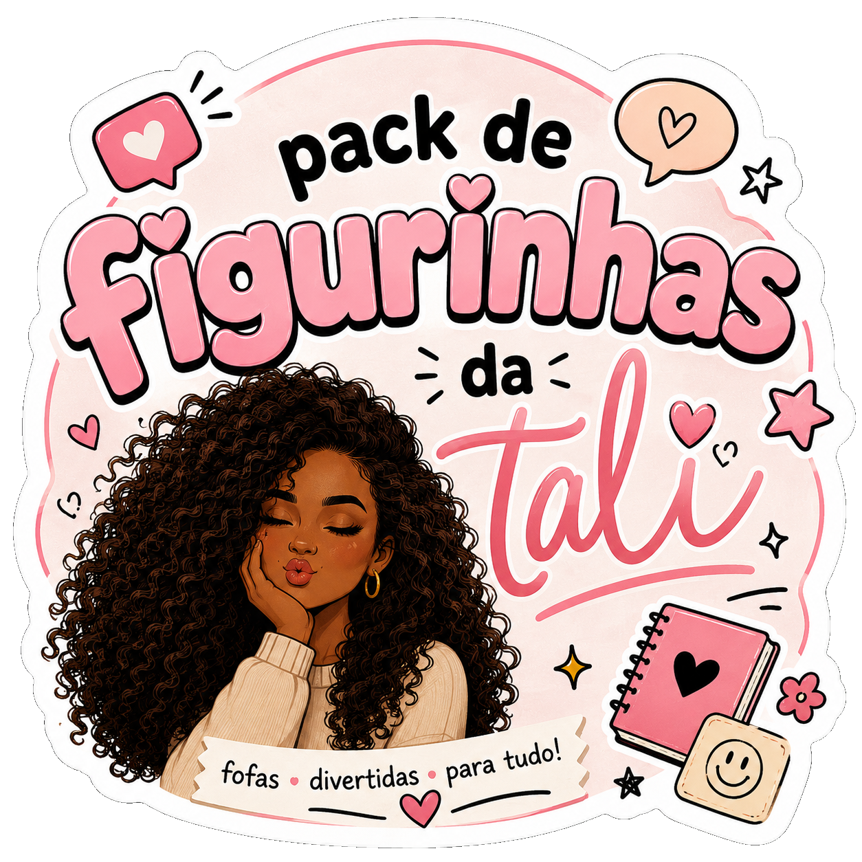 Pack de Figurinhas da Tali